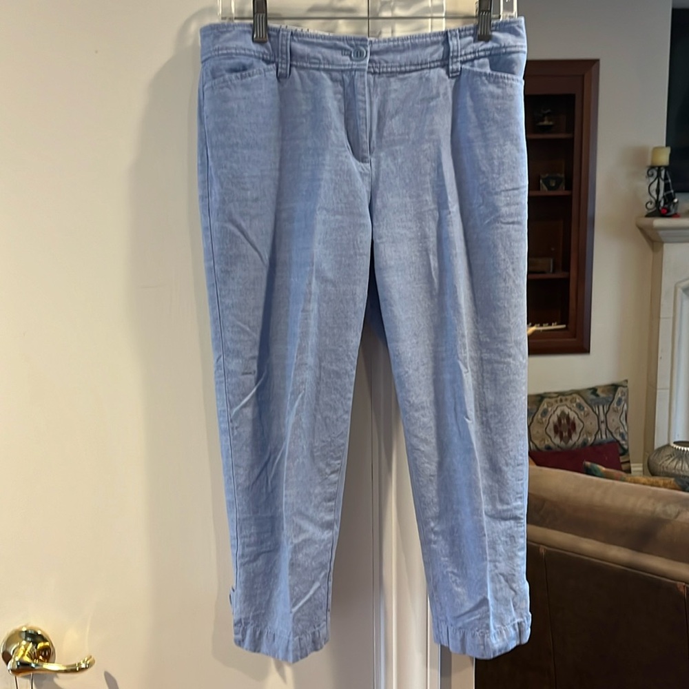 Talbots perfect crop pant